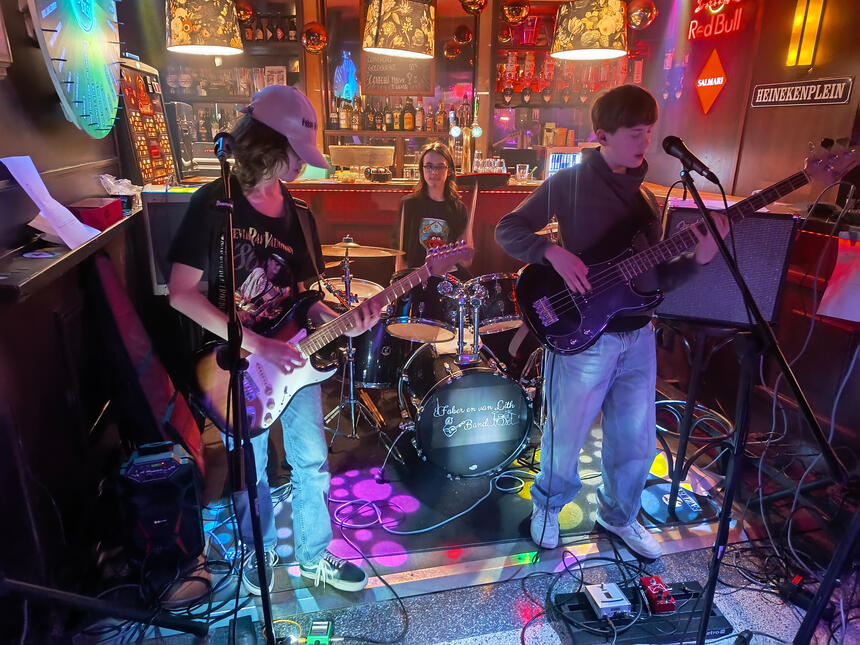 Faber & van Lith Band in Confetti Apeldoorn