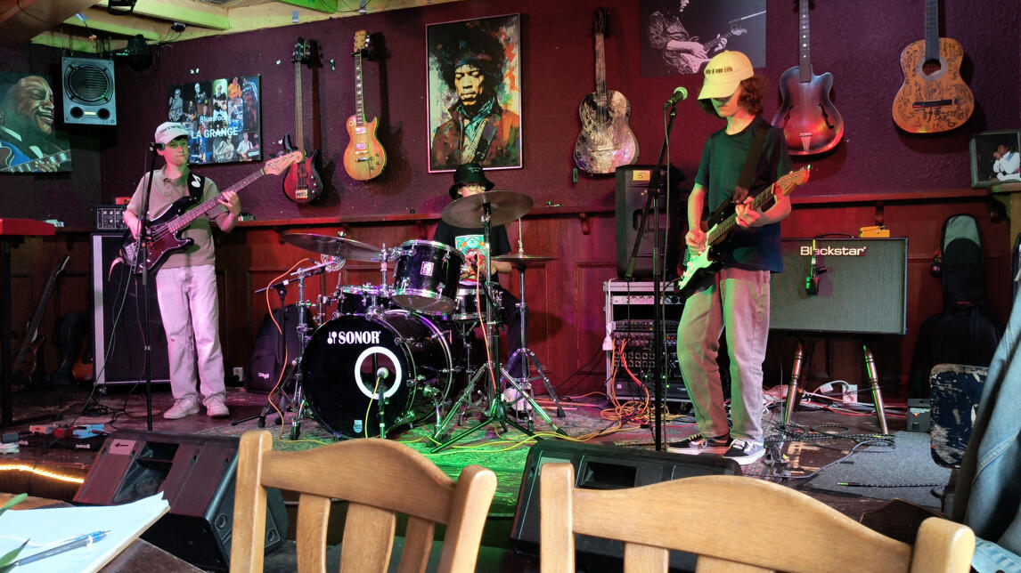 Faber &amp; van Lith Band in de Bluescafe Apeldoorn